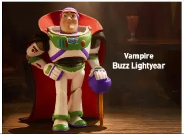 POP MART 버즈 라이트이어 뱀파이어