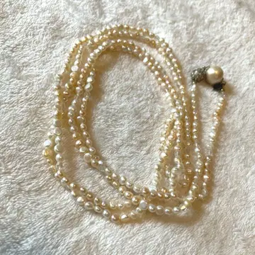 에스트네이션 담수 펄 롱 목걸이