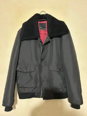 lad musician MA-1 플라이트 자켓 보아 카라 부착