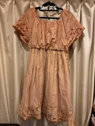 ESTNATION bis 자수 반팔 원피스 사이즈 S