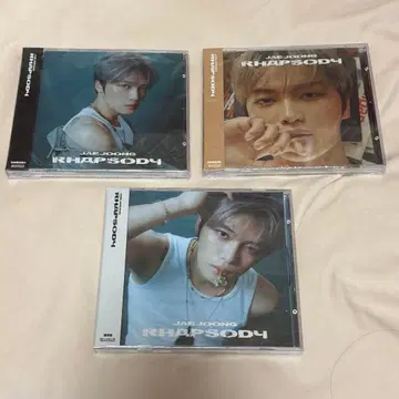 [미개봉 새상품] 김재중 일본 앨범 Rhapsody 3형태 CD 세트