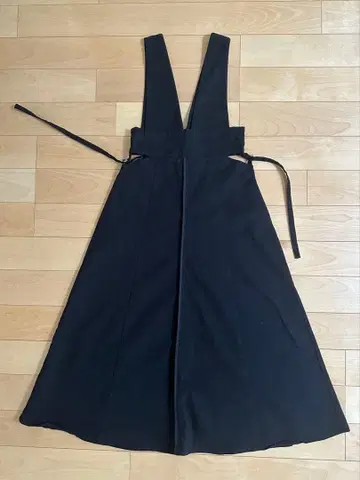 Lagunamoon 오버롤 스커트 롱 블랙