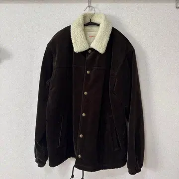 BEAMS 다크 브라운 코듀로이 자켓 S