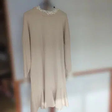 프리 사이즈 롱 원피스