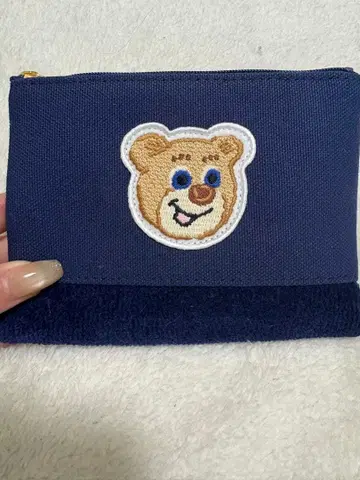 FEILER/LOVERARY 테디 파우치 네이비