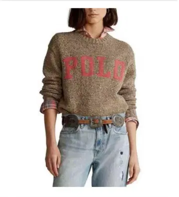 [ 타임세일 ] polo 랄프 로렌 로고 니트 캐시미어 혼방 스웨터