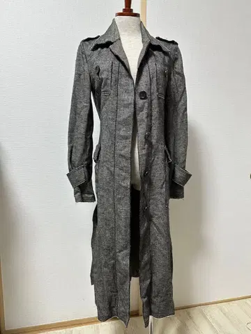 BODY DRESSING Deluxe 그레이 롱 코트