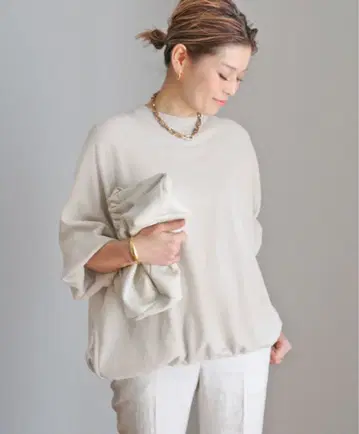 Deuxieme Classe SWEAT 베이지