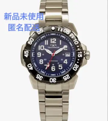 미사용 새상품 정가 38500엔 익명 배송 테크노스 남성용 10기압 방수