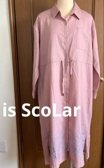 is ScaLar [ 스칼라 ] 자수 원피스 더스티 핑크 M 사이즈