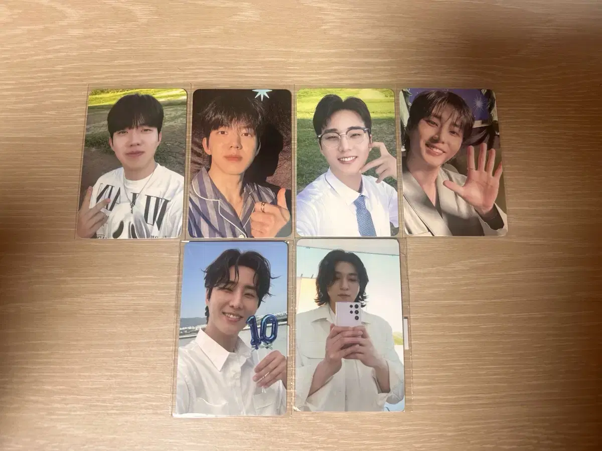 Day6 Dowoon Young K Sungjin Poca WTS