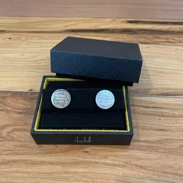 dunhill 커프 링크스 실버