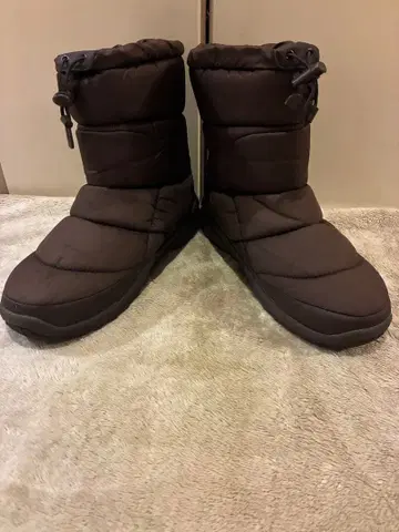 THE NORTH FACE 눕시 숏부츠 브라운 갈색 26 다운