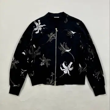 DRIES VAN NOTEN 자켓 블루종 더블 지퍼