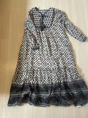 Freada 롱 원피스 긴팔