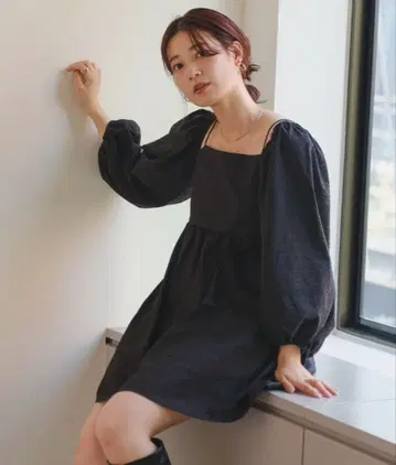 Kastane 자카드 미니 원피스