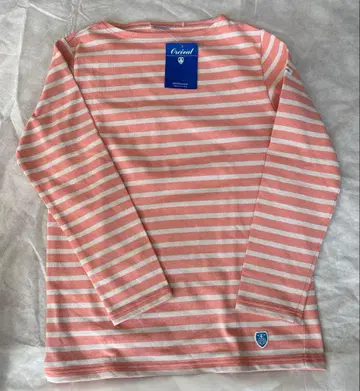 [ 미사용 ] orcival 바스크 셔츠 보더 티셔츠 Bshop