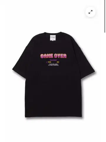 볼트룸 GAME OVER 티셔츠