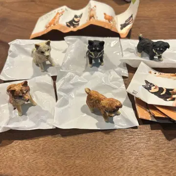 하시모토 미오 강아지 조각 가챠 전 5종 컴플리트