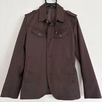 브라운 밀리터리 자켓 아틀리에 서브멘 M