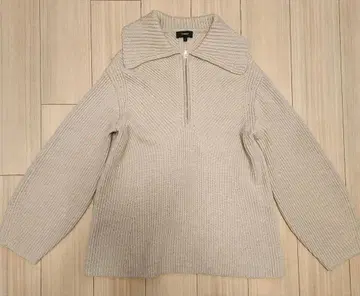 Theory 리브 지퍼 니트 S