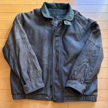 MEMBERS ONLY 멤버즈온리 천연 가죽 가죽 자켓 L