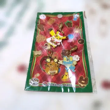 포켓몬 센터 포켓몬 크리스마스 메탈 참 3개 세트
