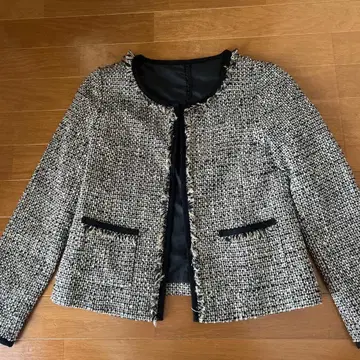 PROPORTION 노카라 트위드 자켓 2