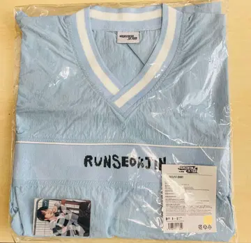 RUNSEOKJIN Tour T셔츠 V넥 JIN 사이즈 & 슬로건