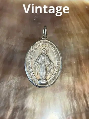 빈티지 실버 참 탑