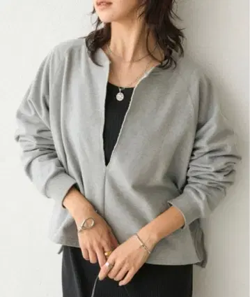 리브 드로와 키넥 오버 맨투맨 그레이