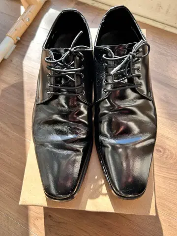 REGAL 블랙 드레스 슈즈 25