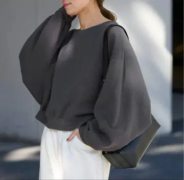 형태 숏 SWEAT 풀오버