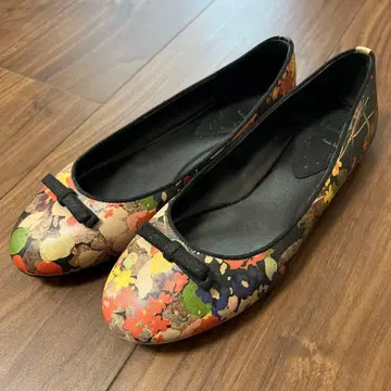 폴스미스 꽃무늬 플랫슈즈