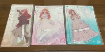 제일복권 5등분의 신부 F상 G상 H상 나카노 이츠키 3종 묶음 판매