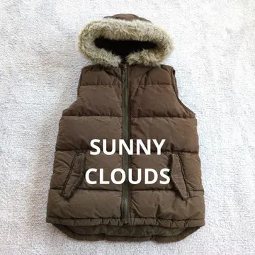 펠리시모 써니클라우드 후드 부착 다운 베스트 사이즈 LT