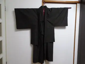 앙상블 블랙 기모노 네이비 컬러 끈 포함 (맞춤 제작 상품)