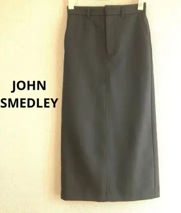 [ 새상품급 ] 존스메들리 블랙 스커트 JOHN SMEDLEY 일본제