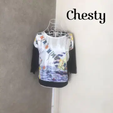 체스티 1회 착용 티셔츠