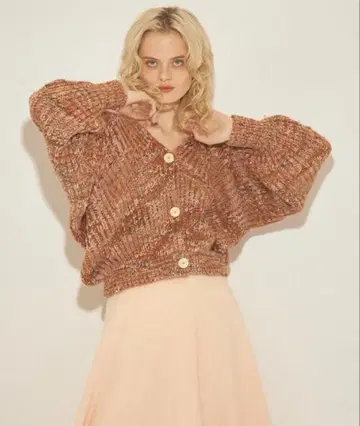 니트 스웨터 2way 이탈리아 멜란지 라팡 니트 여성용