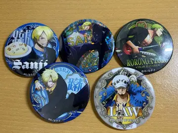 원피스 야라이 캔뱃지 상디 조로 로