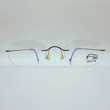 FLAIR pure 안경 프레임 무테 초경량 블루 독일제