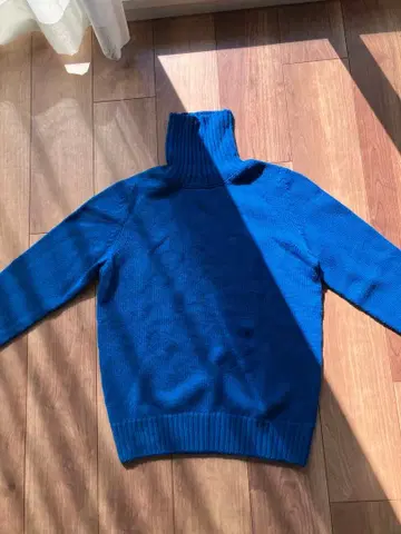 Drumohr 터틀넥 니트 파랑