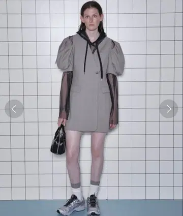 MAISON SPECIAL 퍼프 슬리브 튜닉