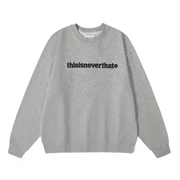 thisisneverthat 그레이 로고 트레이닝복
