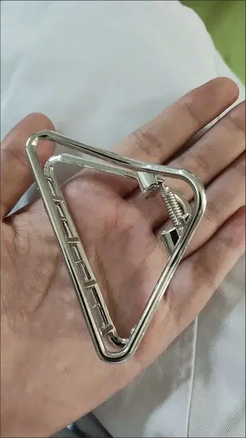 메탈 삼각형 클립