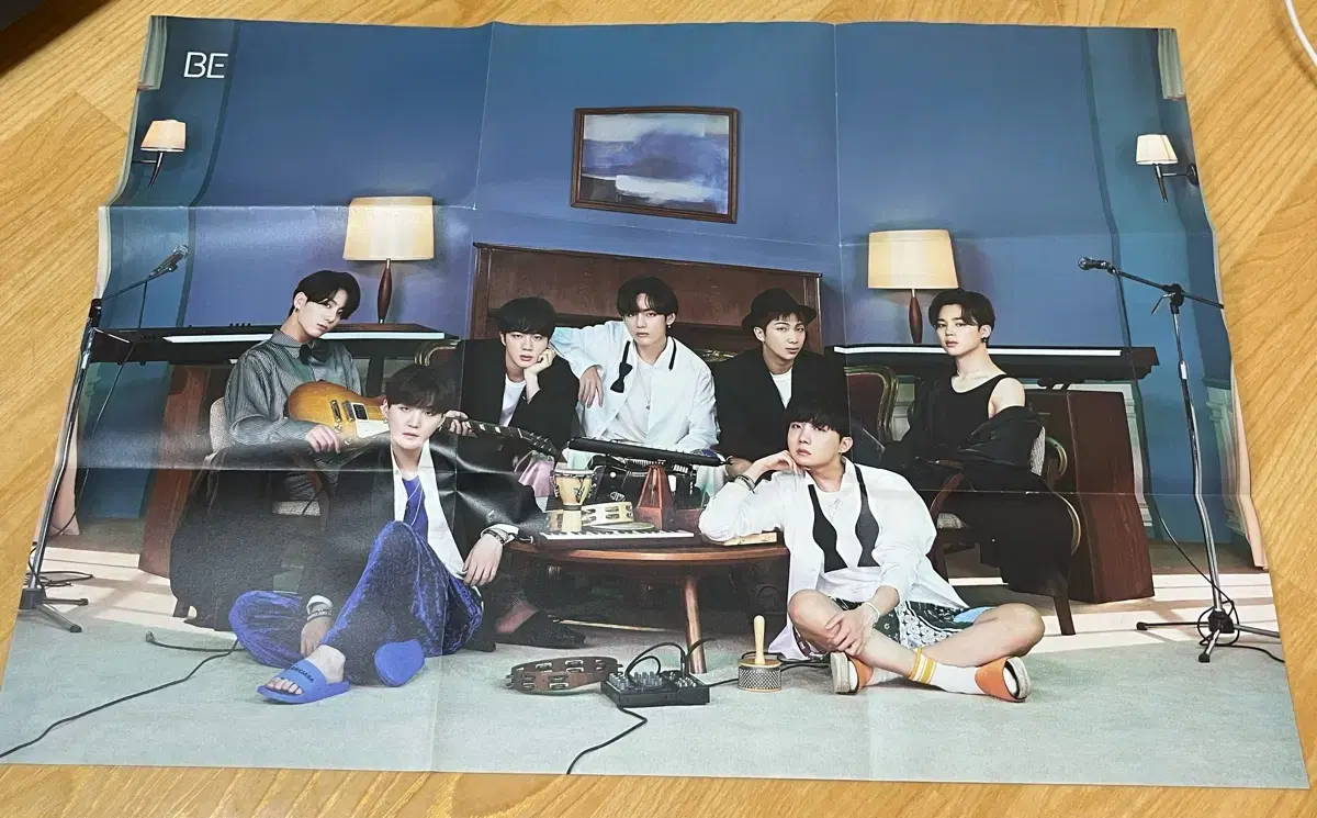 Bangtan Boys Bts BE album poster