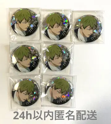 주술회전 젠인 나오야 극장판 영화 홀로그램 캔뱃지 7개