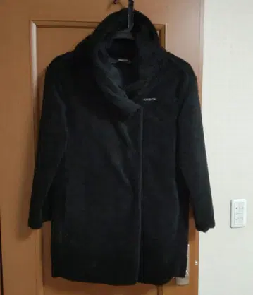 adidas neo 플리스 코트 M 블랙