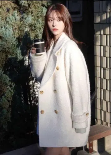 SNIDEL 코쿤 보아 코트